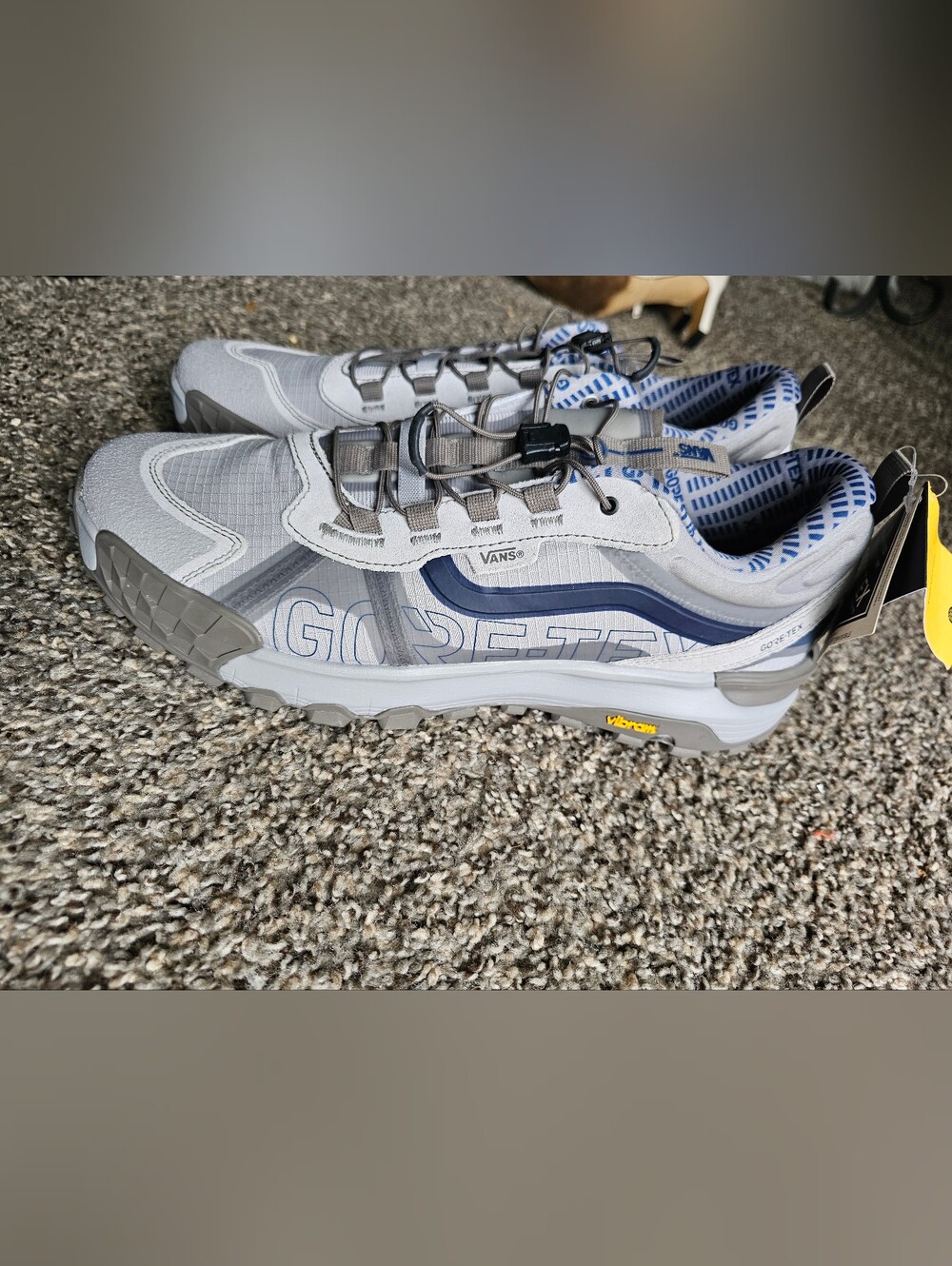 Vans Men’s GORE-TEX Trail Runner — Grey/Navy